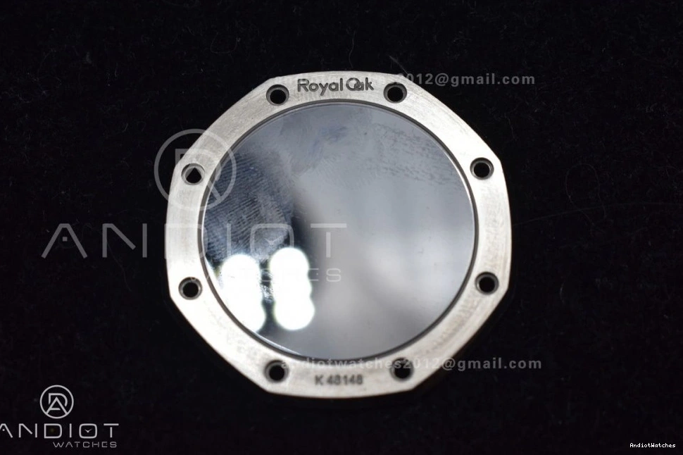 Textured SS 445 Dial Super Best 15500 1:1 Royal Edition 41mm on APSF Clone Lightweight A4302 Bracelet Blue SS Oak 0112